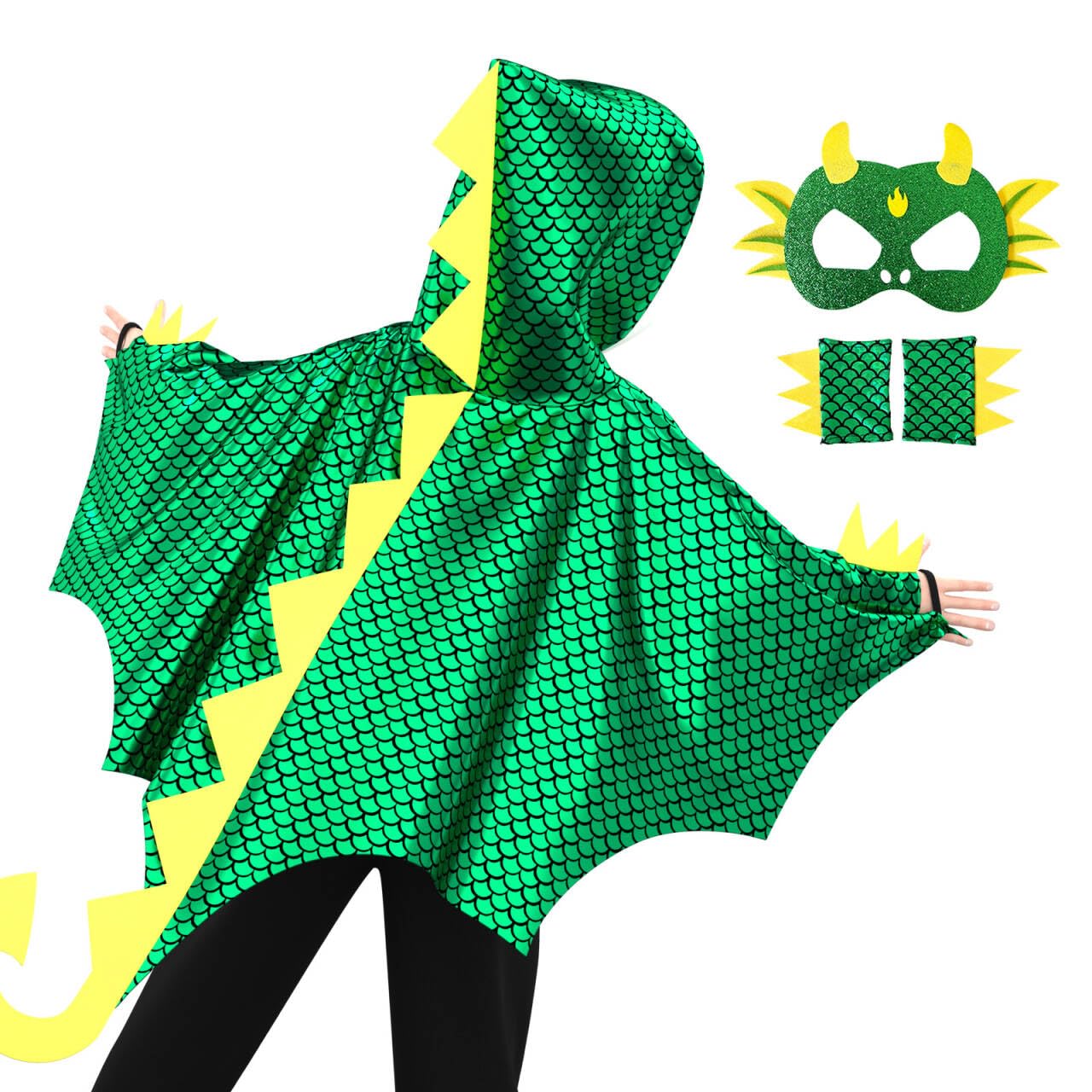 iROLEWIN dragon wings costume for kids – dramatic fantasy prop for imaginative play