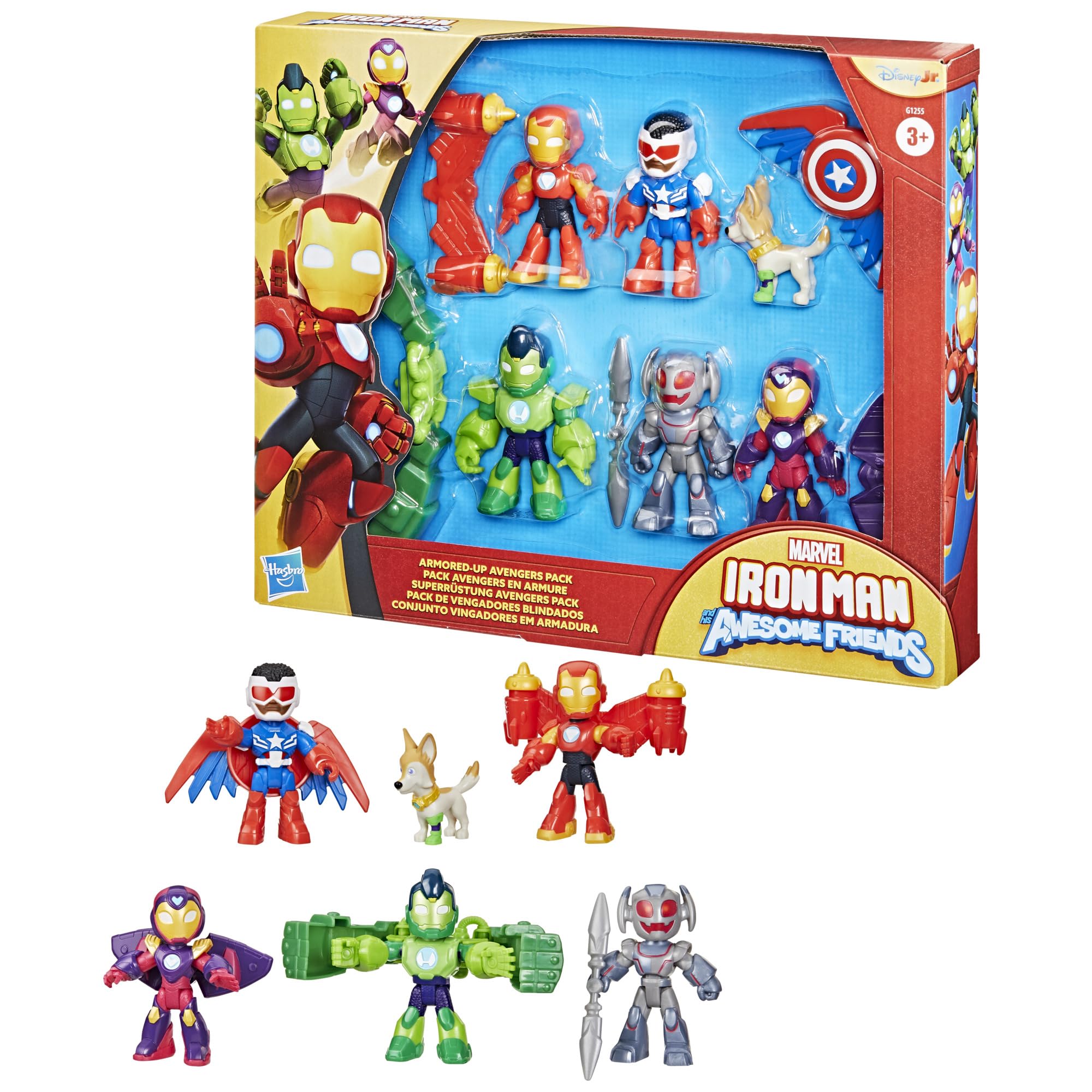 Accessory set from Iron Man and His Awesome Friends adds armor-up options for play
