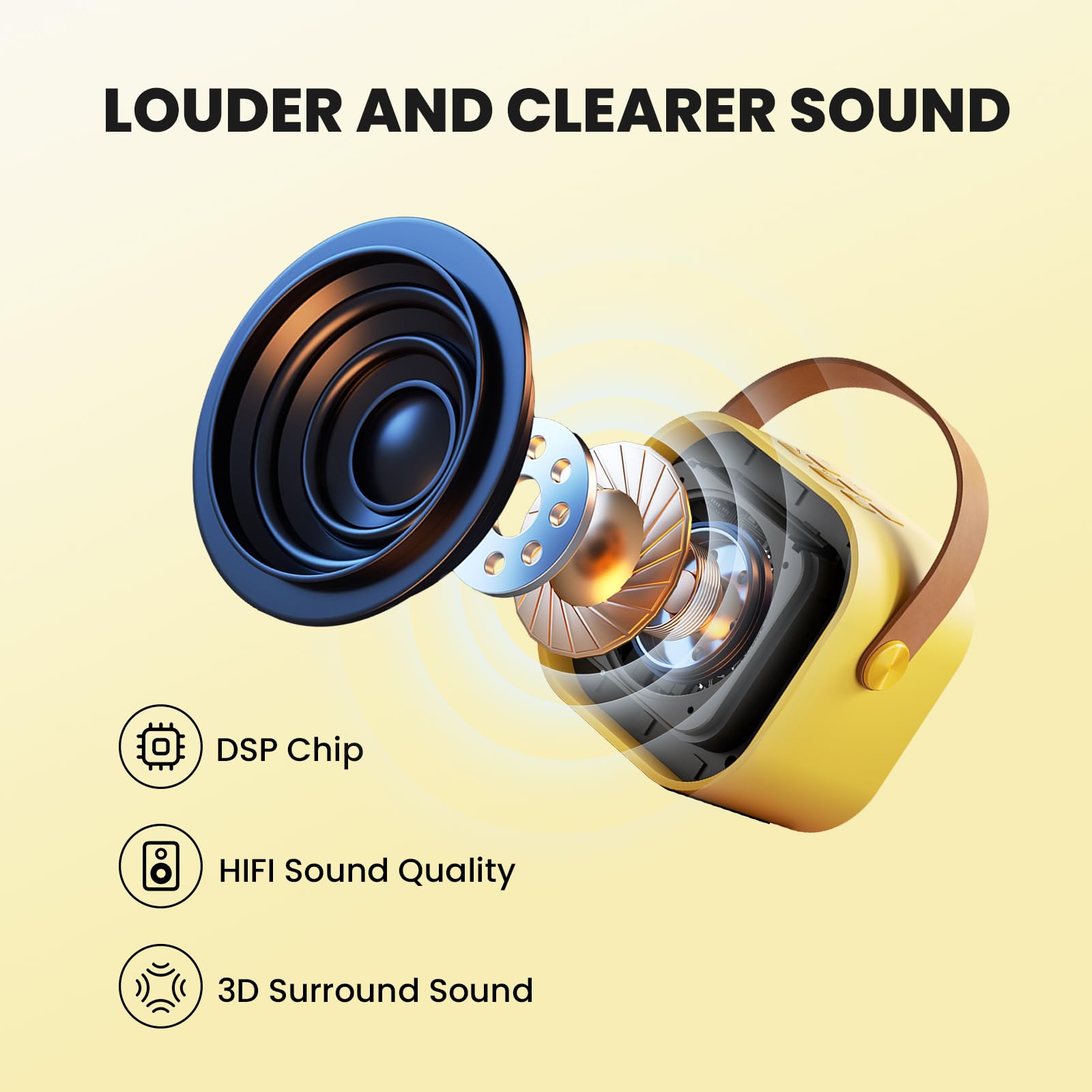 IROO disco lights illuminate the room for lively home karaoke nights.