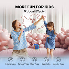 IROO karaoke machine disco lights enhancing party atmosphere