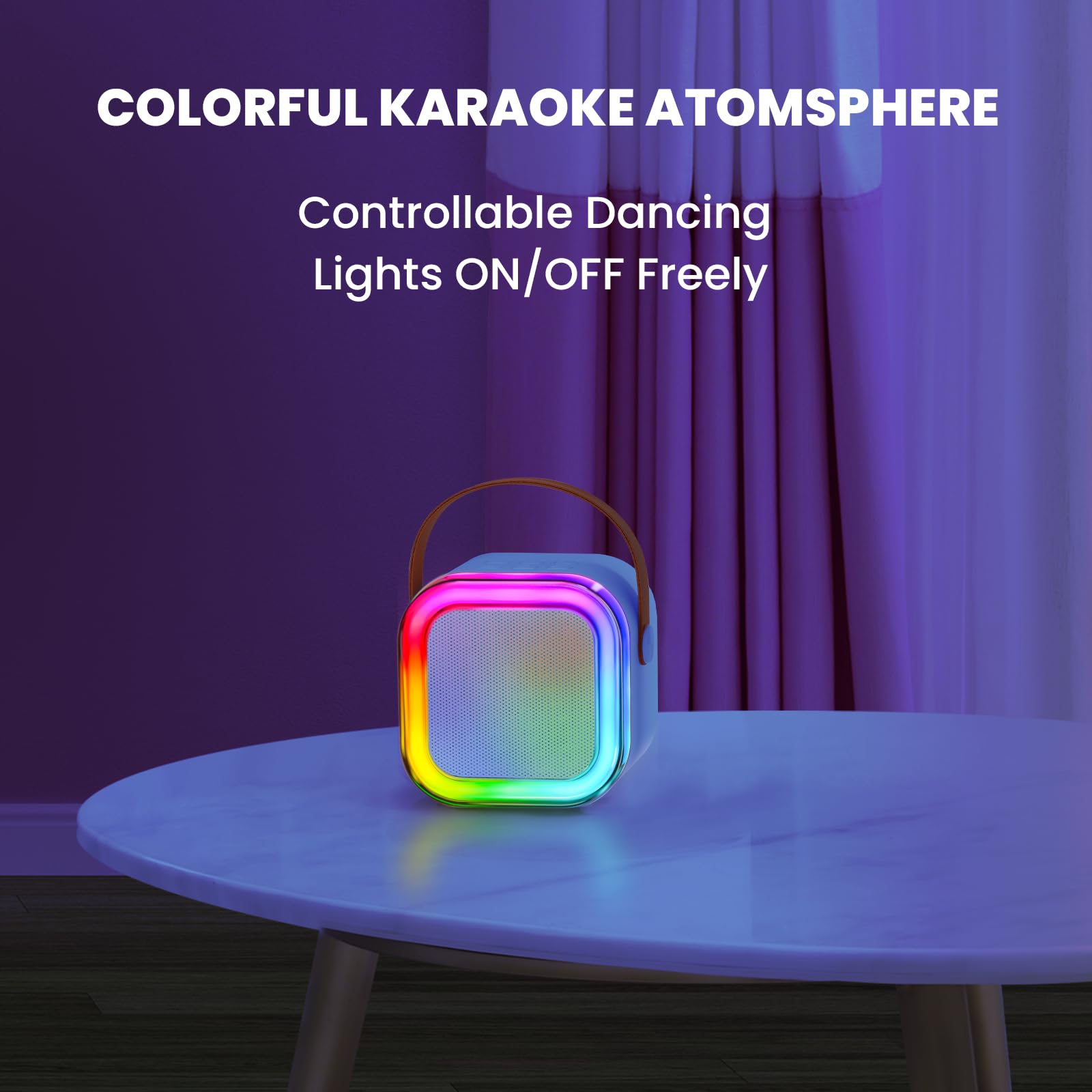 IROO Gift-ready Karaoke Machine box suitable for birthdays and holidays.