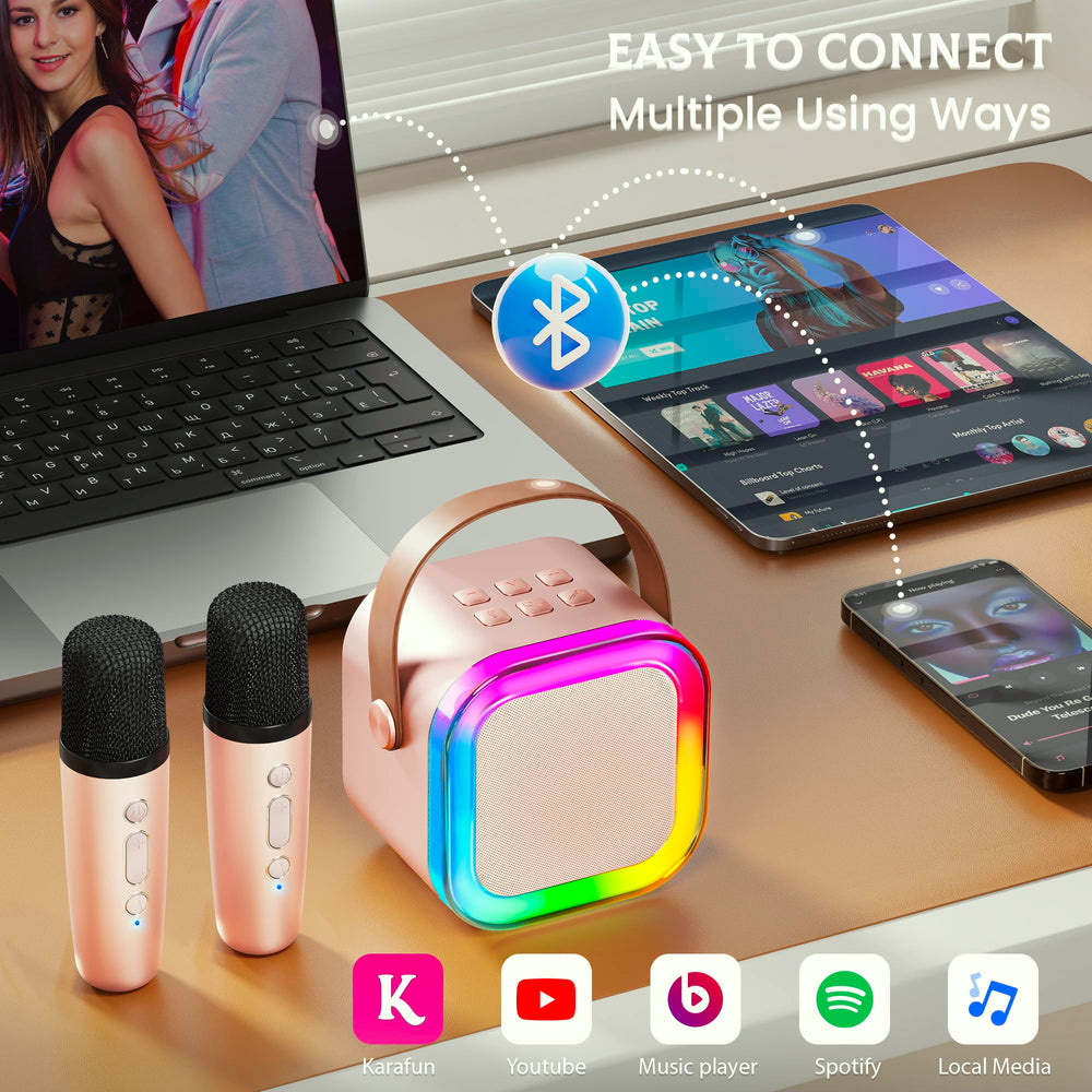 IROO karaoke machine gift box ready-to-gift packaging