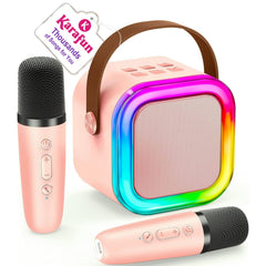 IROO Karaoke Machine for Kids portable design facilitates easy family fun on the go