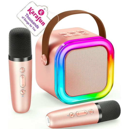 IROO karaoke machine kids setup for quick, effortless singing sessions