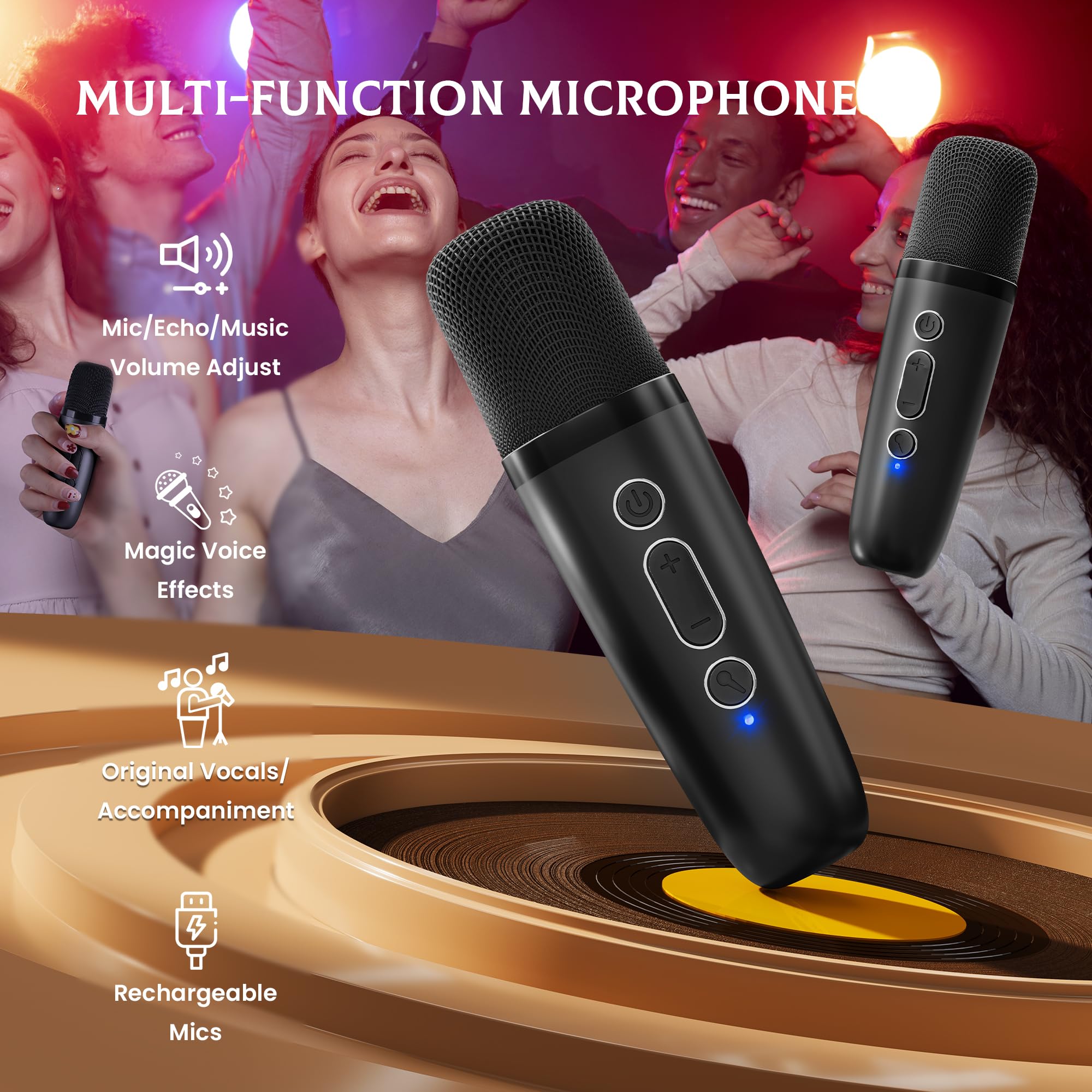 Compact and portable IROO design fits small spaces and travel.