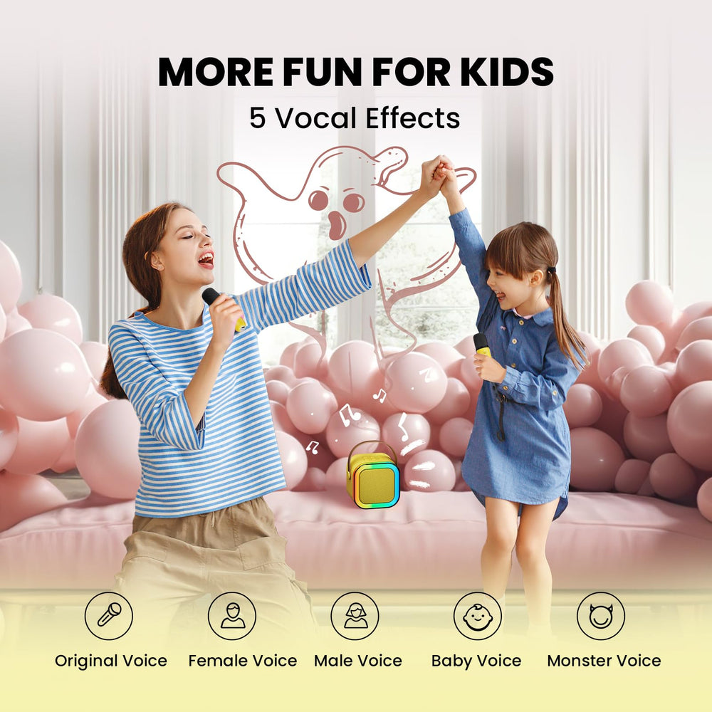 IROO portable speaker design for parties and storytelling on the go.