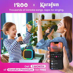 Clear sound with noise reduction keeps singing comfortable and enjoyable.