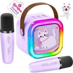 IROO mini karaoke machine with a compact design for easy at-home singing.