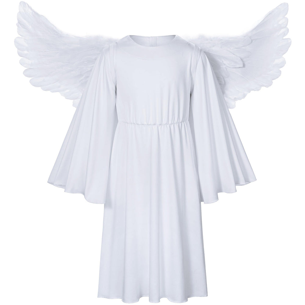 Irtysh Kids angel feather wings create a dramatic, photogenic silhouette.