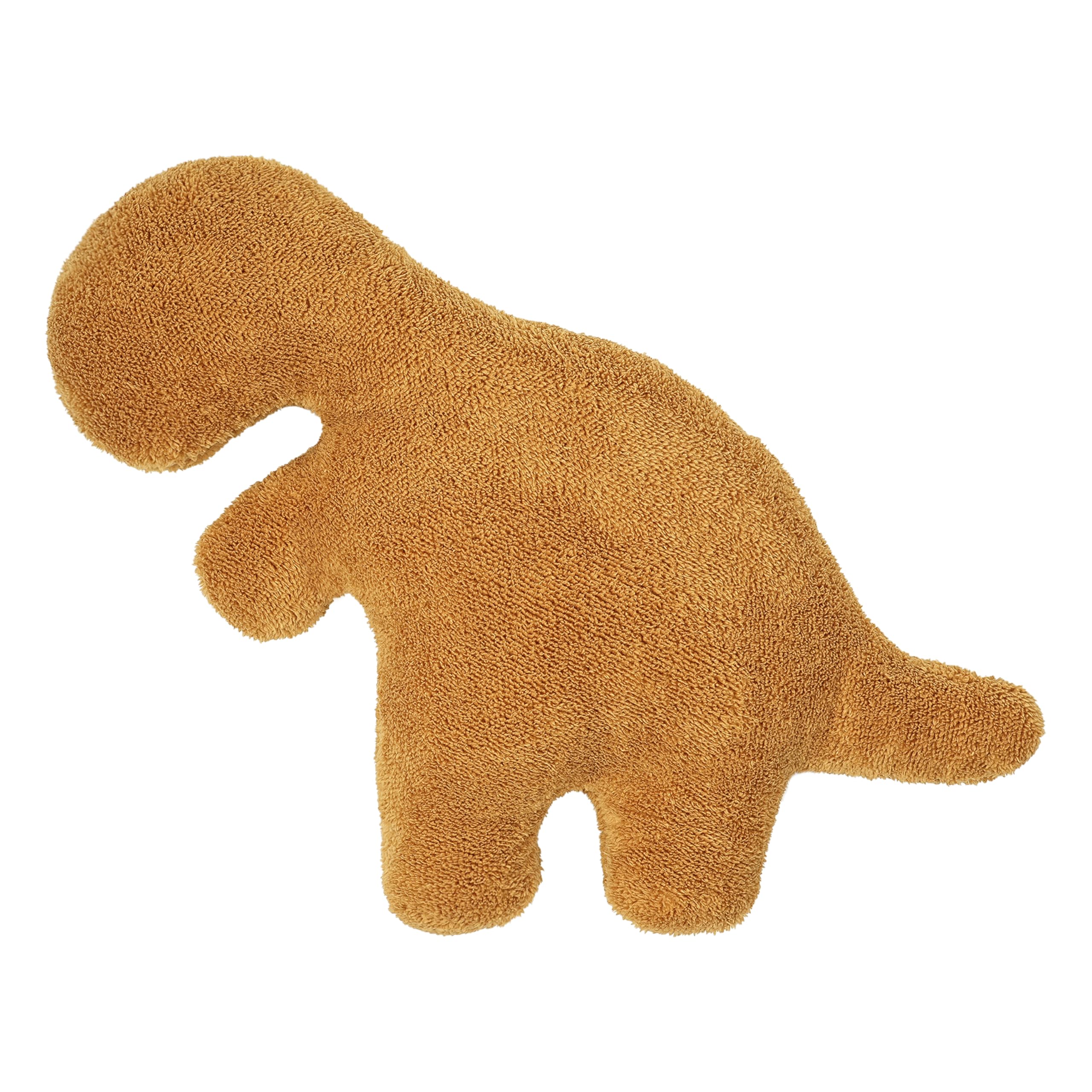Isaacalyx Dino Nugget Pillow 21 inch front view for cozy lounging