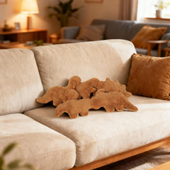 Isaacalyx dino nugget pillow cute dinosaur design ideal for kids’ imaginative play