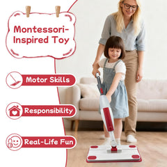 Iselyn All-in-1 Cleaning Playset starts quick pretend-clean sessions