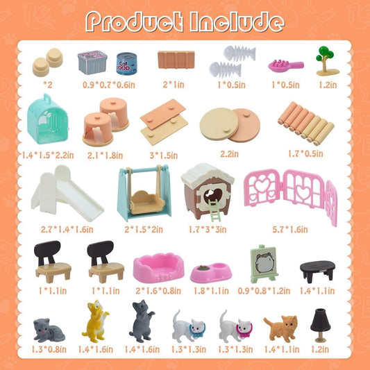 iselyn cat figures and accessories spark creative storytelling and cooperative play
