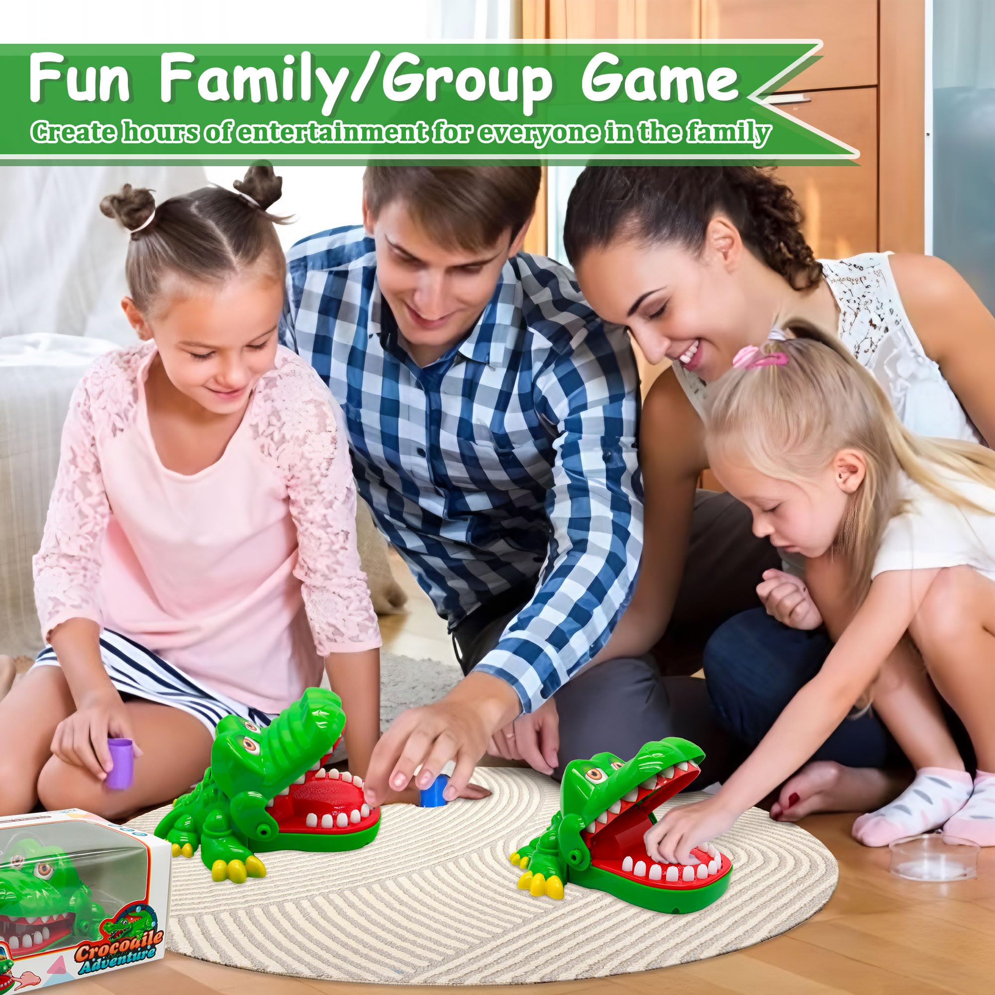 iShyan crocodile teeth toy gift-ready for birthdays and holidays