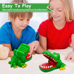 iShyan crocodile teeth toy kids playing with family