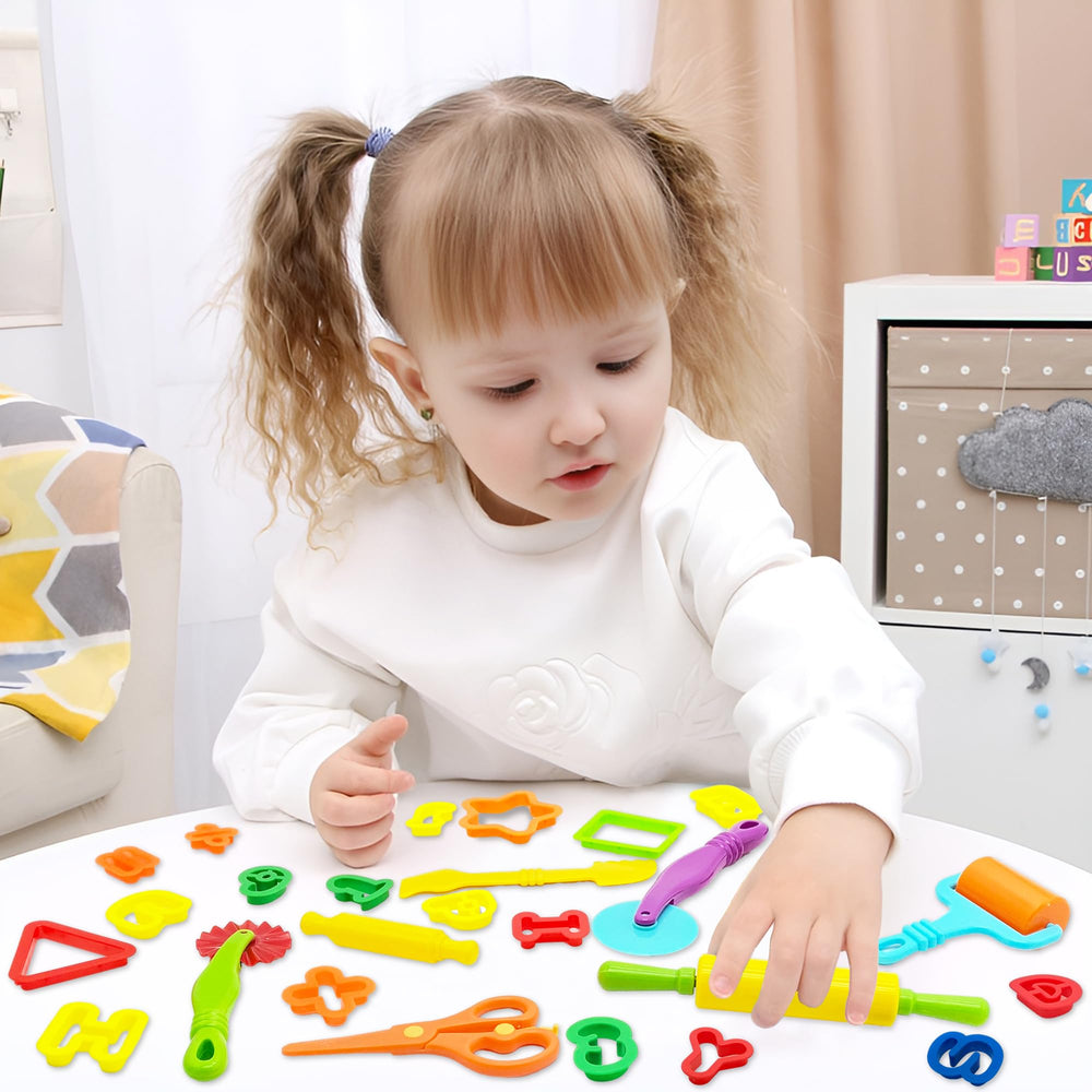 IShyan alphabet and number cutters encourage early literacy and math play