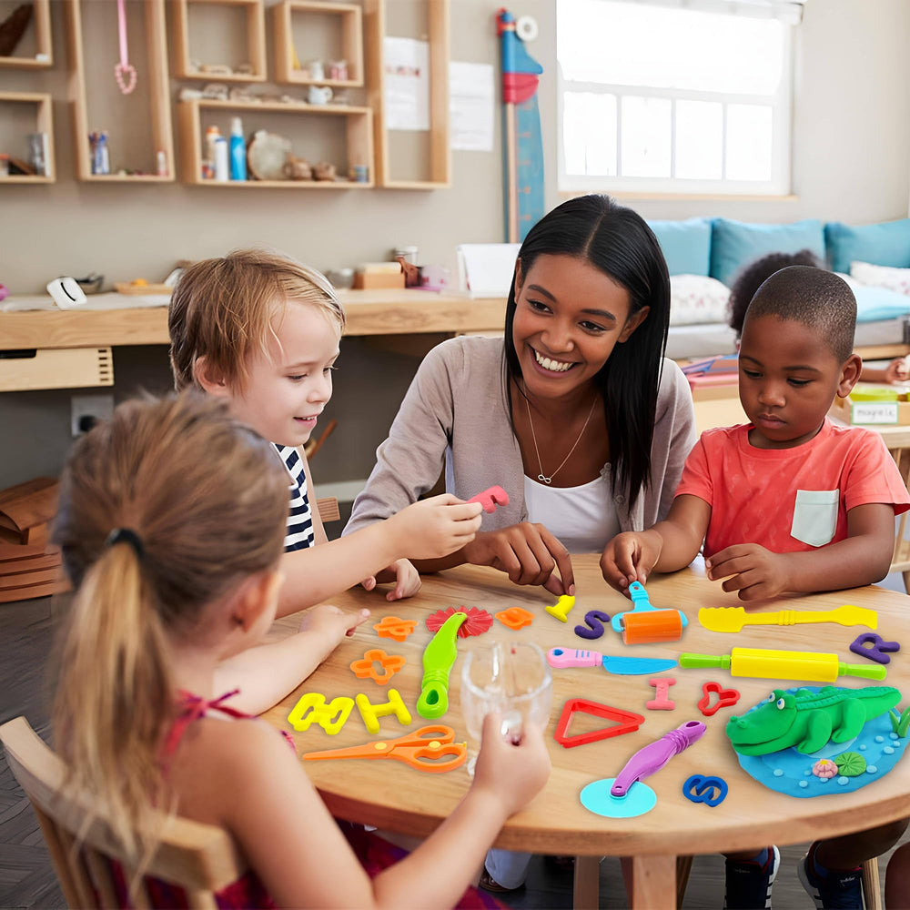 IShyan bright colors and varied shapes spark creative play