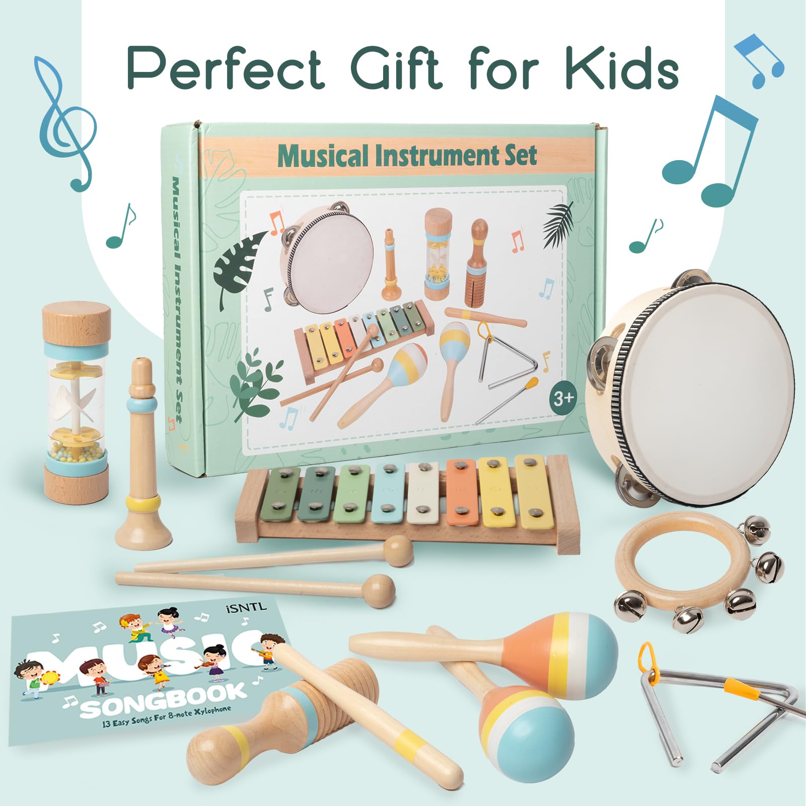 iSNTL rainmaker creates soothing sounds that invite sensory exploration.
