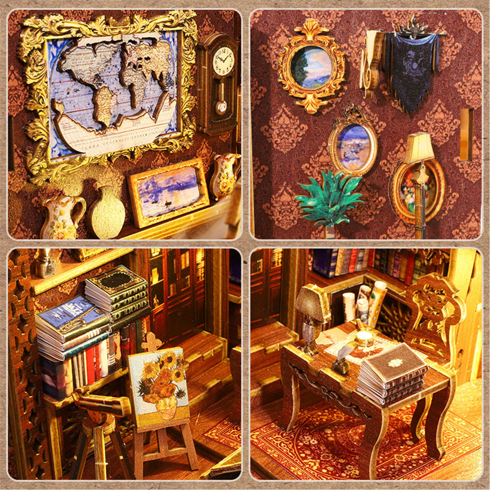 ISSEVE Booknook shelf insert adds a charming focal point to any room.