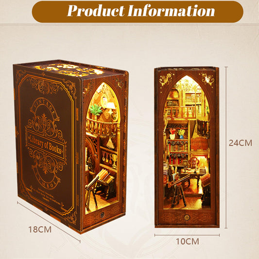 ISSEVE DIY miniature house with 3D puzzle ideal for creative decor accents.