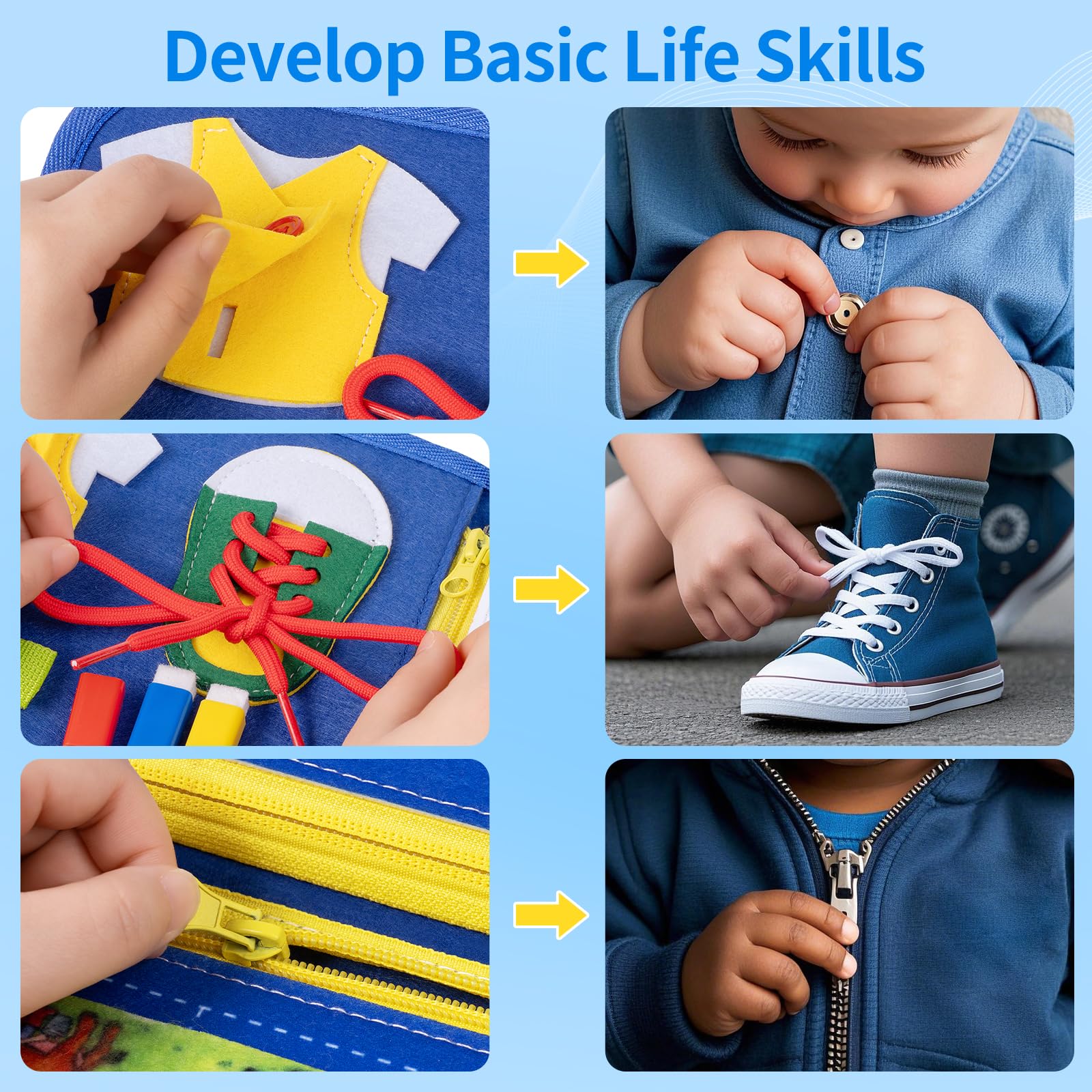 Issray travel-friendly design fits backpacks for on-the-go quiet play.