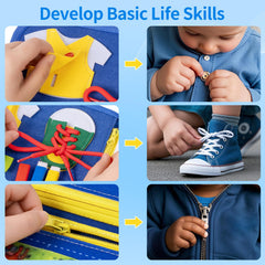 Issray travel-friendly design fits backpacks for on-the-go quiet play.