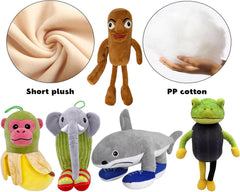 Italian Brainrot plush Froggo Rotello ideal for kids rooms and desk companions.
