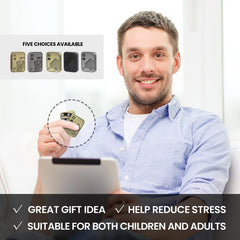 ITOKEY metal compact design fits in pocket for quick stress relief.
