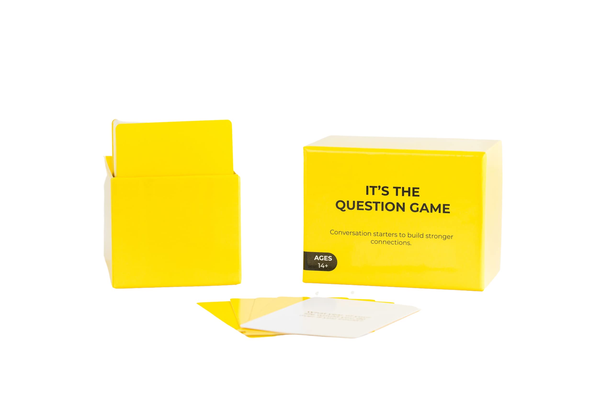 It's The Question Game gift-pack prompts enhance celebrations and family moments
