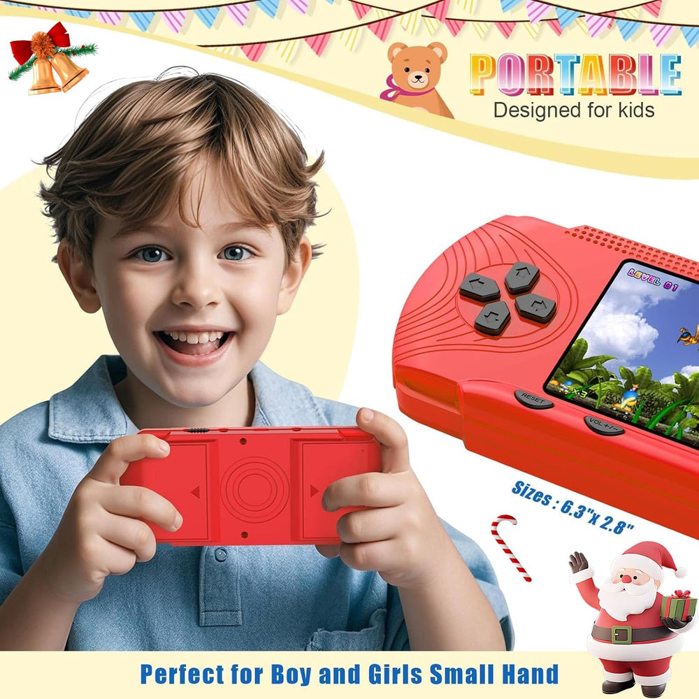 iucpss kids portable gaming with 3-inch hd screen for clear visuals