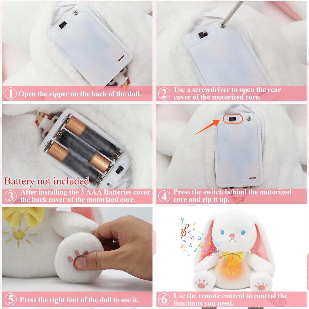 IUTOYYE breathing bunny makes a thoughtful gift for all ages.