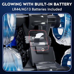 iValea Monster Trucks packaged as a gift-ready option