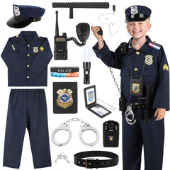 IVENRXIU kids police costume set ready for immersive role-play and dress-up fun