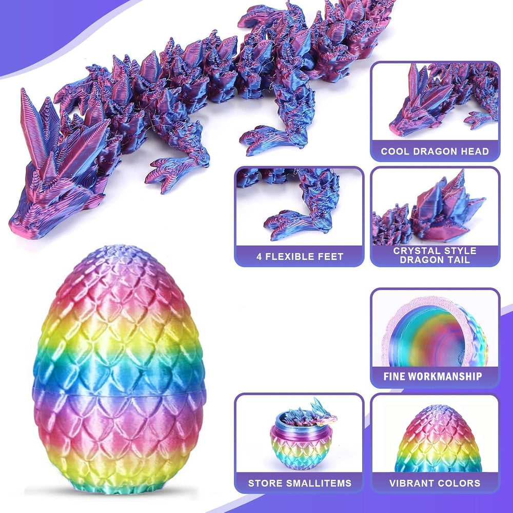 Ivrmtal dragon eggs with detailed 3D texture