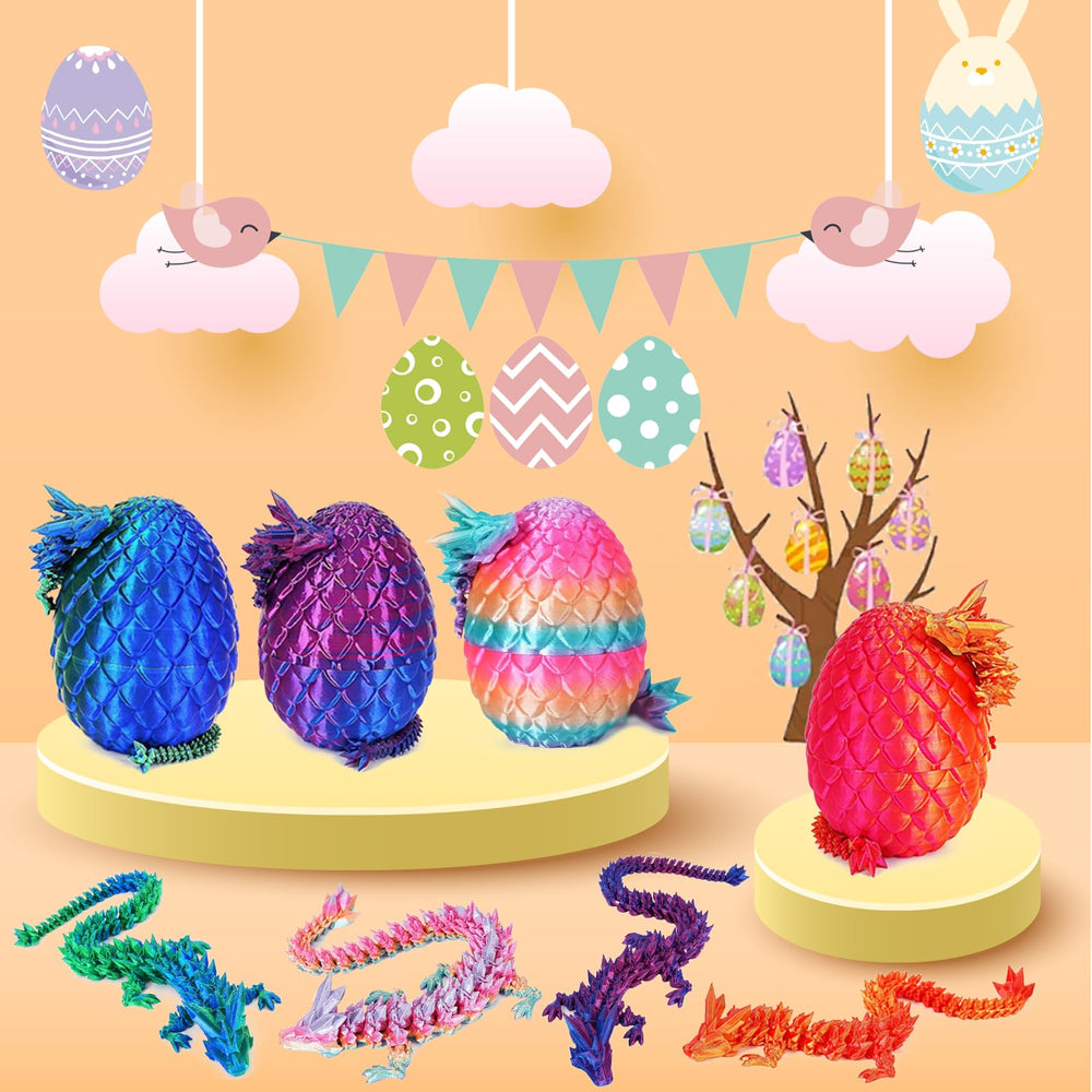 Ivrmtal dragon eggs showing opening and closing mechanism