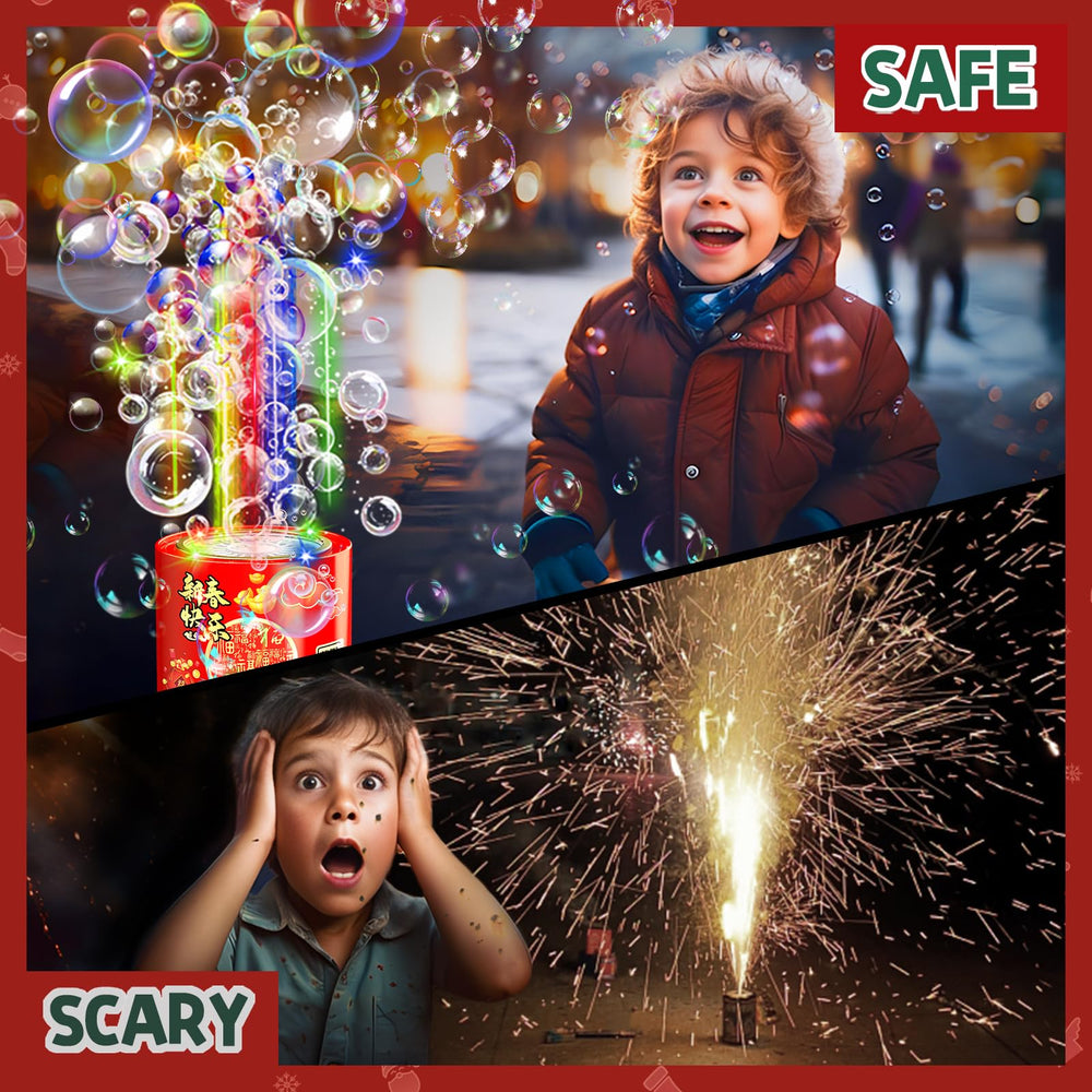 Ivtivfu Bubble Machine creates a magical ambience with bubbles for gatherings.