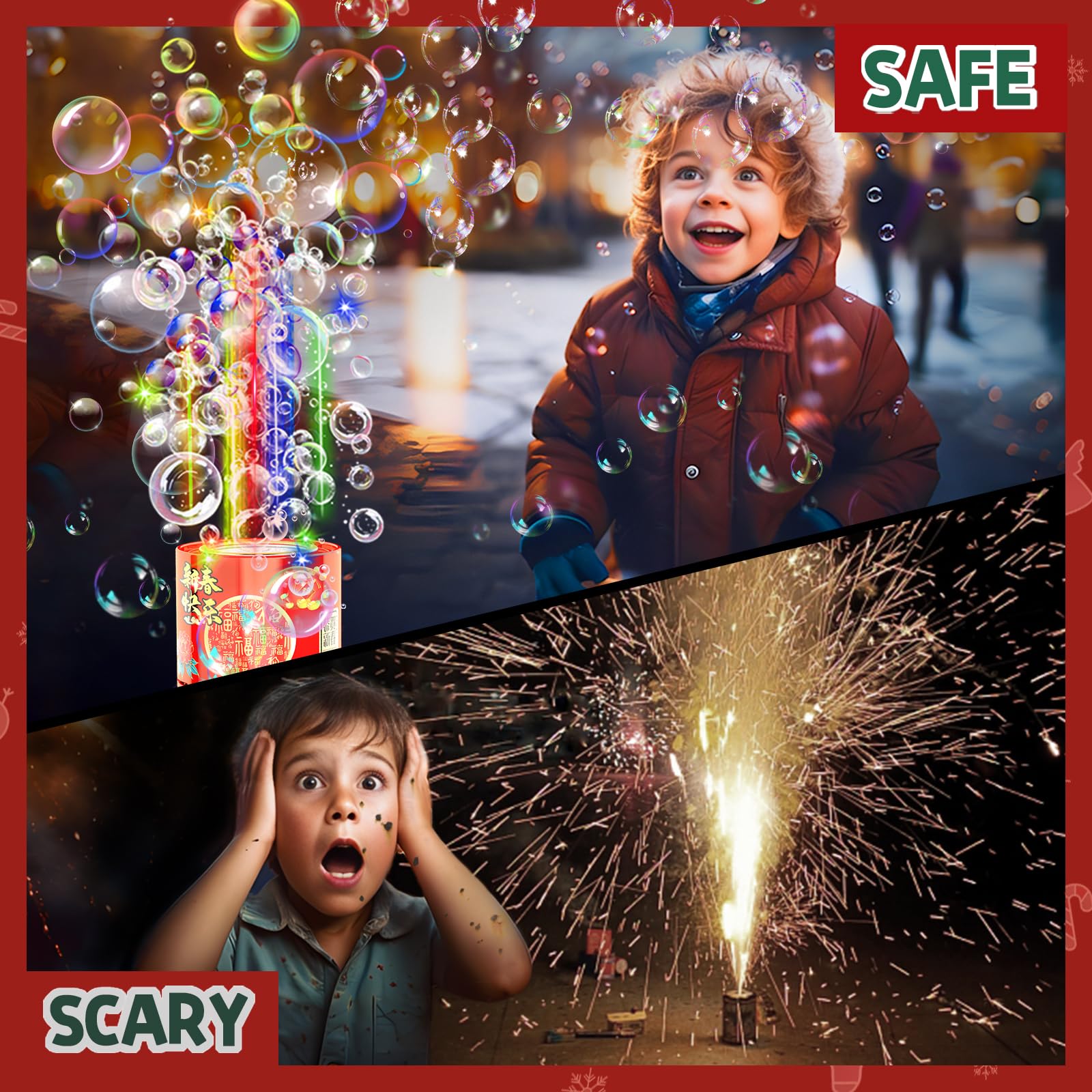 Ivtivfu Bubble Machine makes kids' birthdays magical with bubbling fun