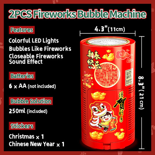 Ivtivfu Bubble Machine's compact, battery-powered design enables portable bubble fun anywhere.