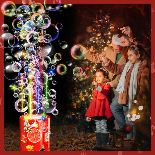 Ivtivfu portable bubble blower battery powered for spontaneous outdoor fun