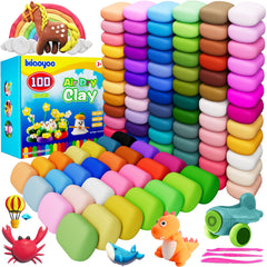 Ixiaoyoo air-dry clay kit fuels creative kids’ crafts