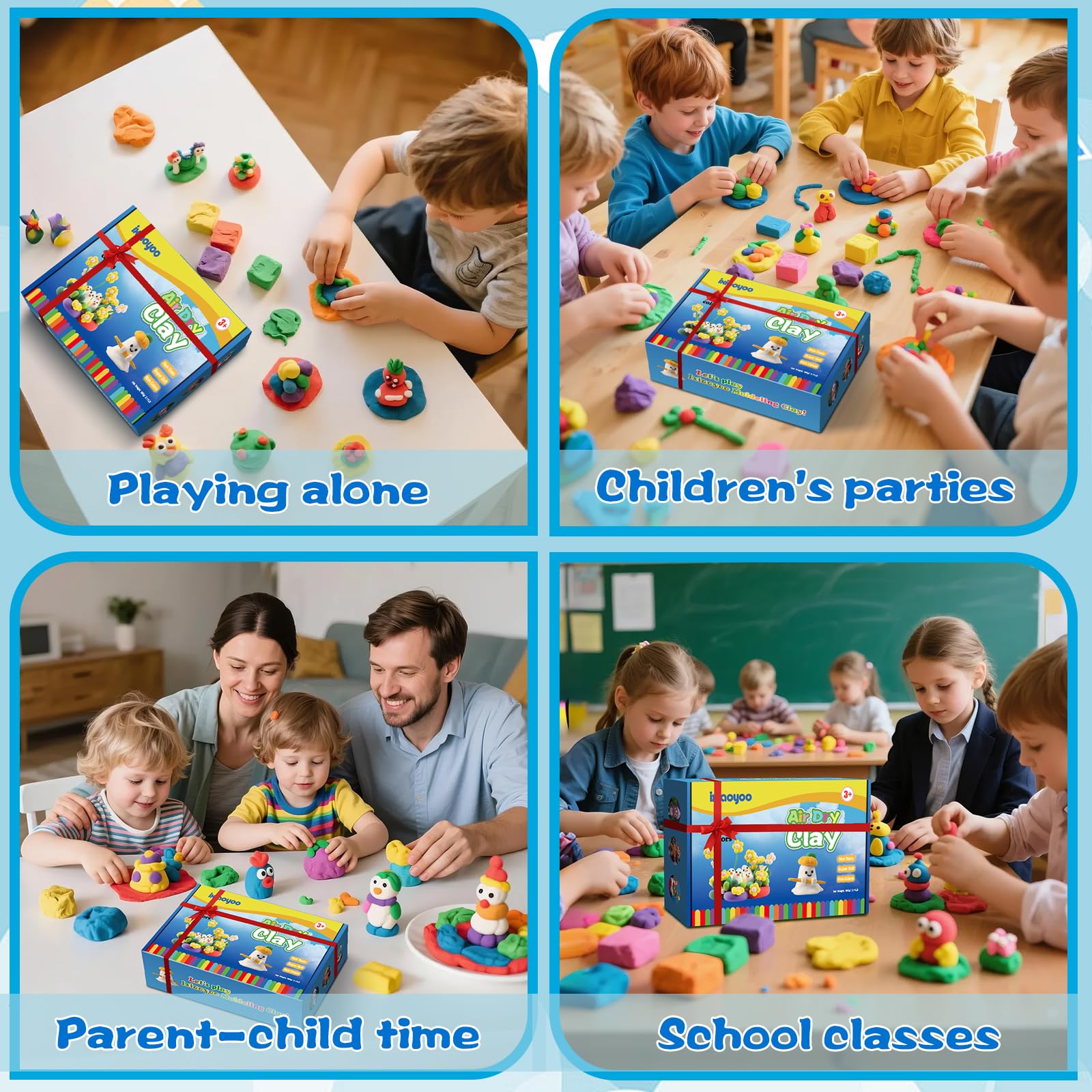 Ixiaoyoo enhances fine motor skills through sculpting activities