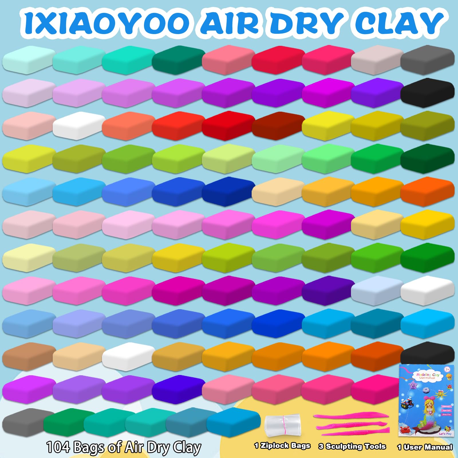Ixiaoyoo mixed color tones demonstrate blending for unique character creations.