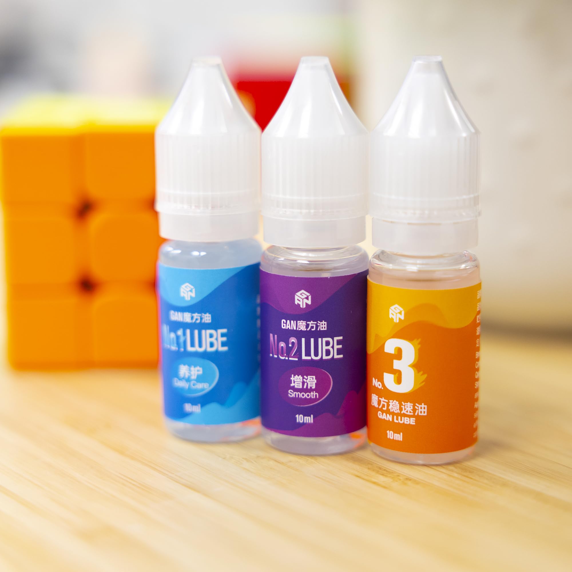 iYallow smooth performance cube lubricant bottle highlighting effortless cornering potential