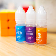 iYallow smooth performance cube lubricant bottle highlighting effortless cornering potential