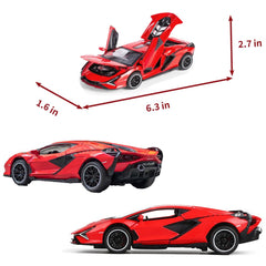IYEAM Lamborghini Sian FKP3 pull-back action for quick forward motion