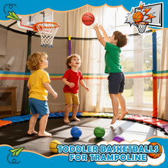 Iyoyo 6-inch mini basketball provides easy grip for small hands