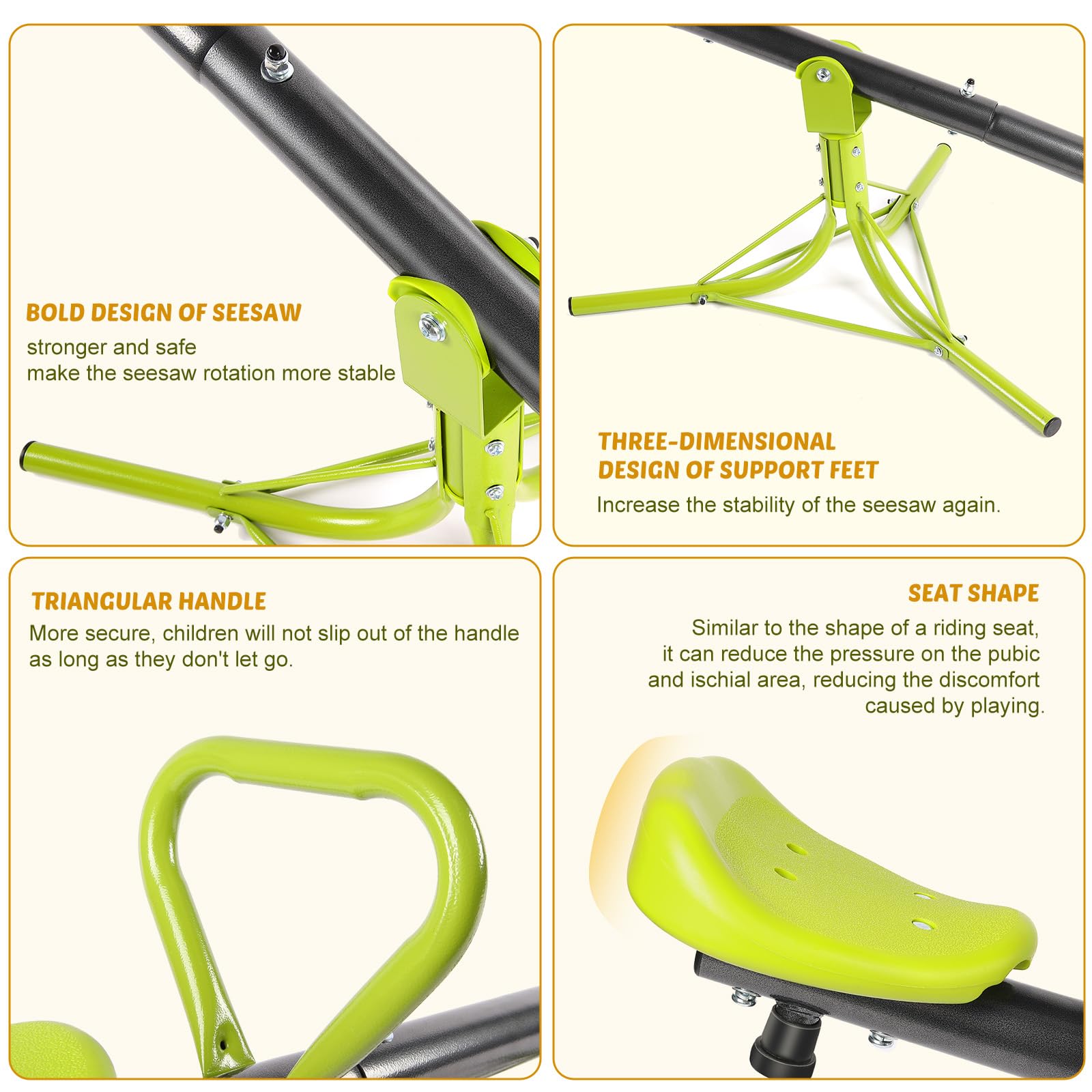 Iyoyo Teeter Totter suitable for children ages 3 to 8