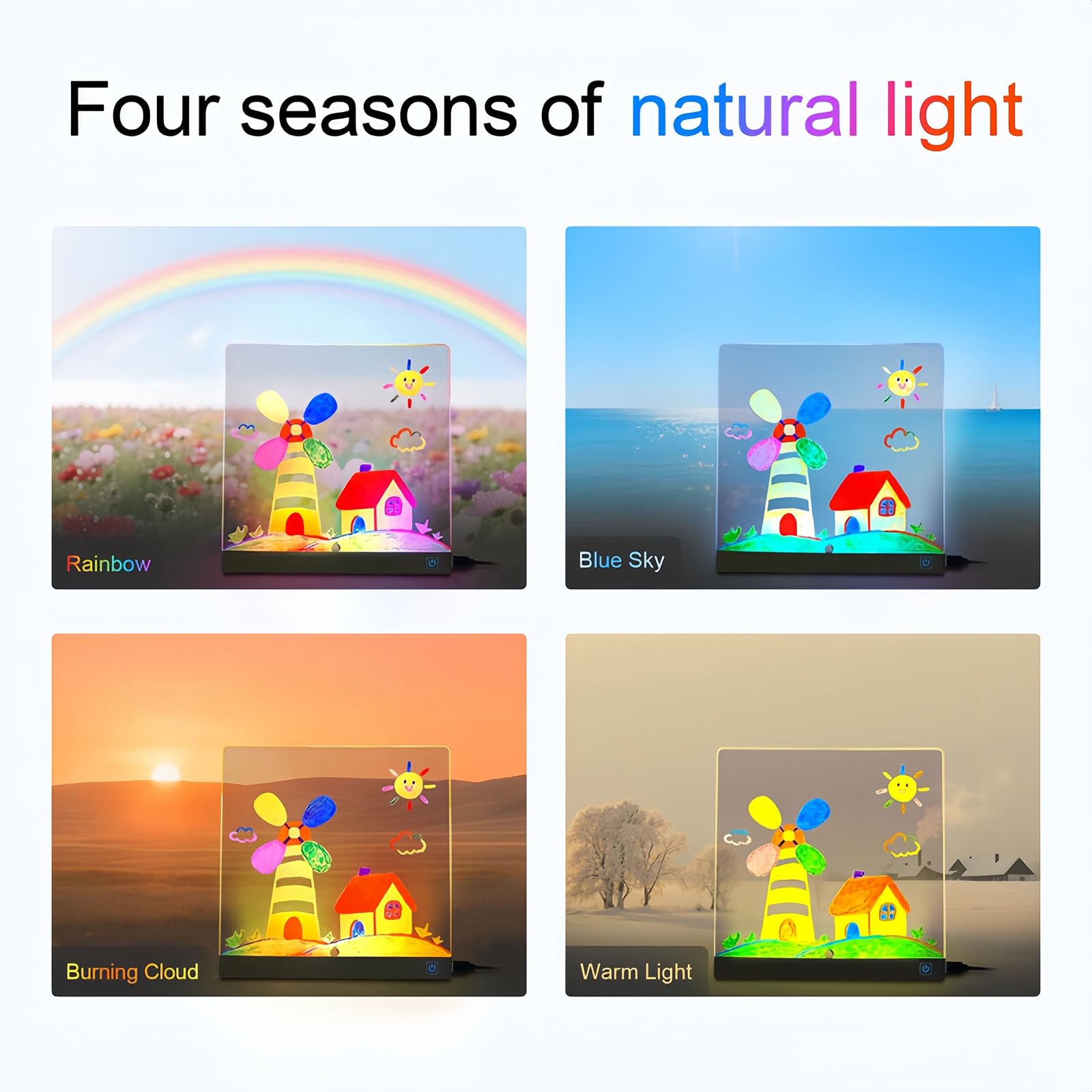 IYT Lumiboard gift-ready setup ideal for birthdays and holidays