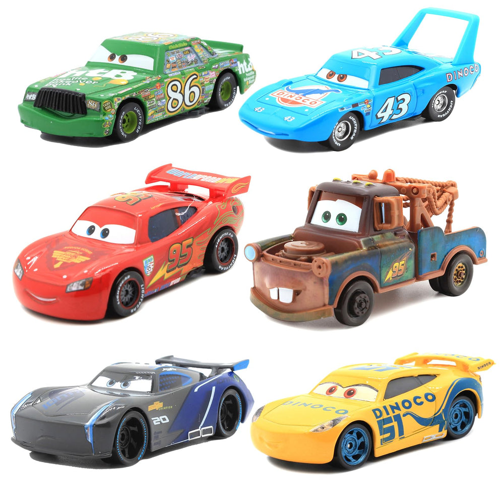 IYZEVK 6-piece die-cast car set for movie-inspired playtime adventures.