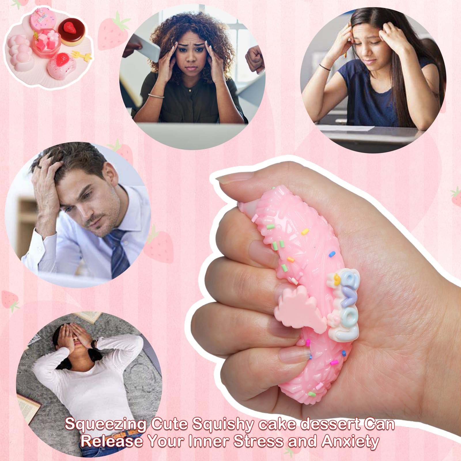 IZEO handmade squishies vibrant colors suitable as party favors or gifts